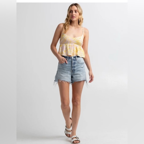 BILLABONG (NWT) Hey There Cropped Cami Top size large - Picture 1 of 6